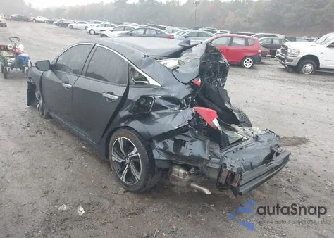 2016 Honda Civic Touring z USA, uszkodzony, nr VIN 19XFC1F93GE209876